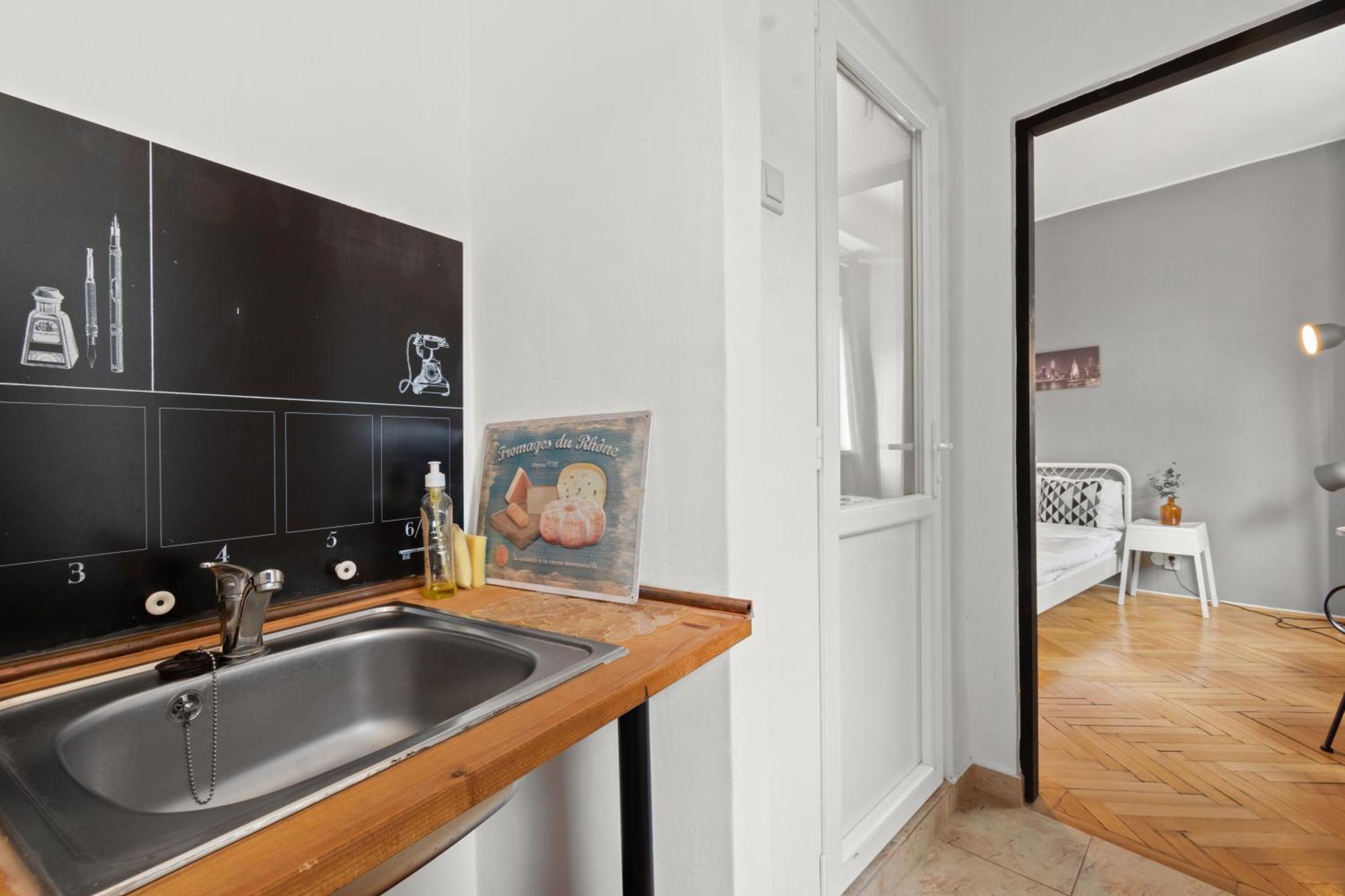 Apartmán Old Town Studio 23B Bukurešť Exteriér fotografie
